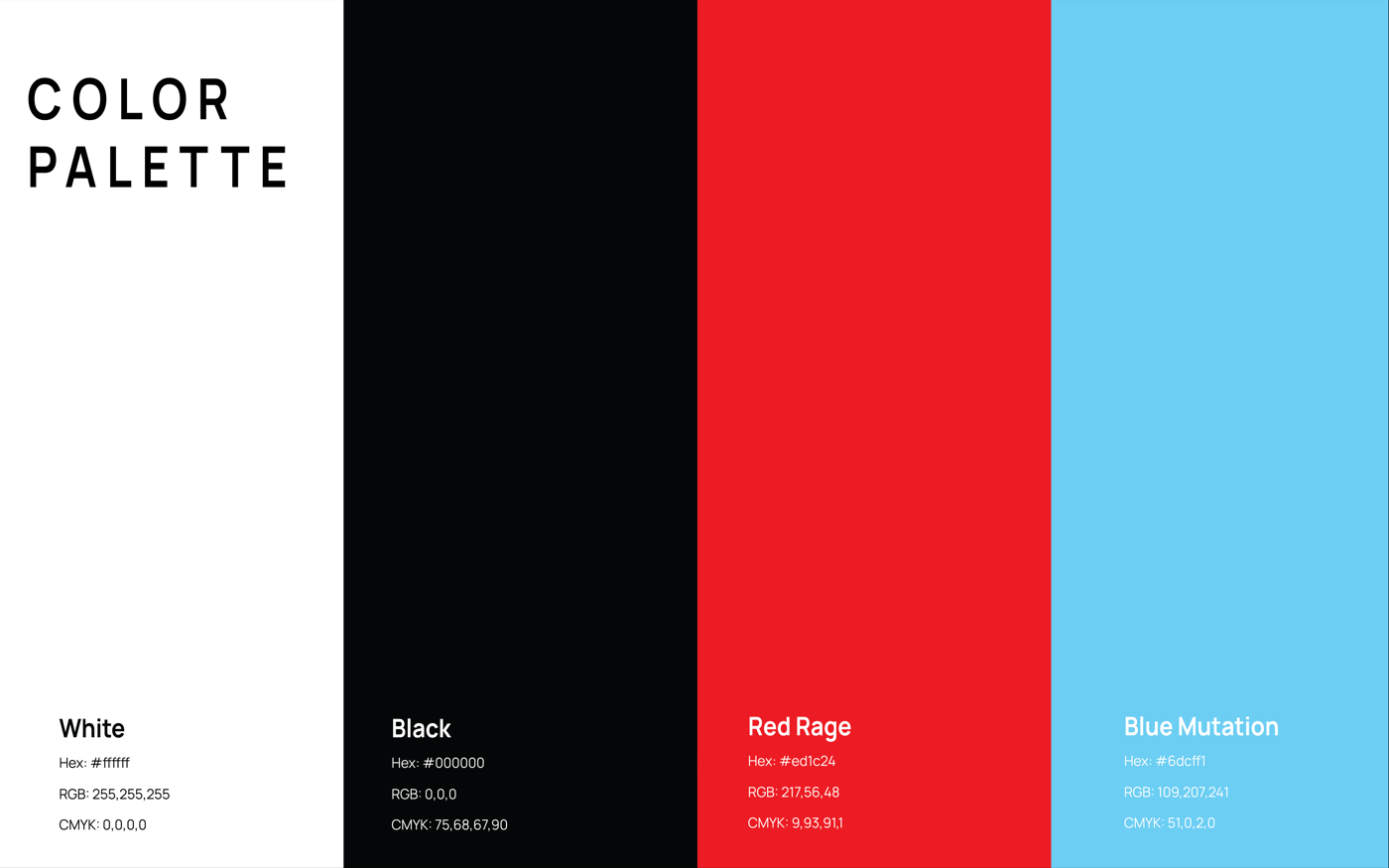 Monster Burger brand identity — page 2