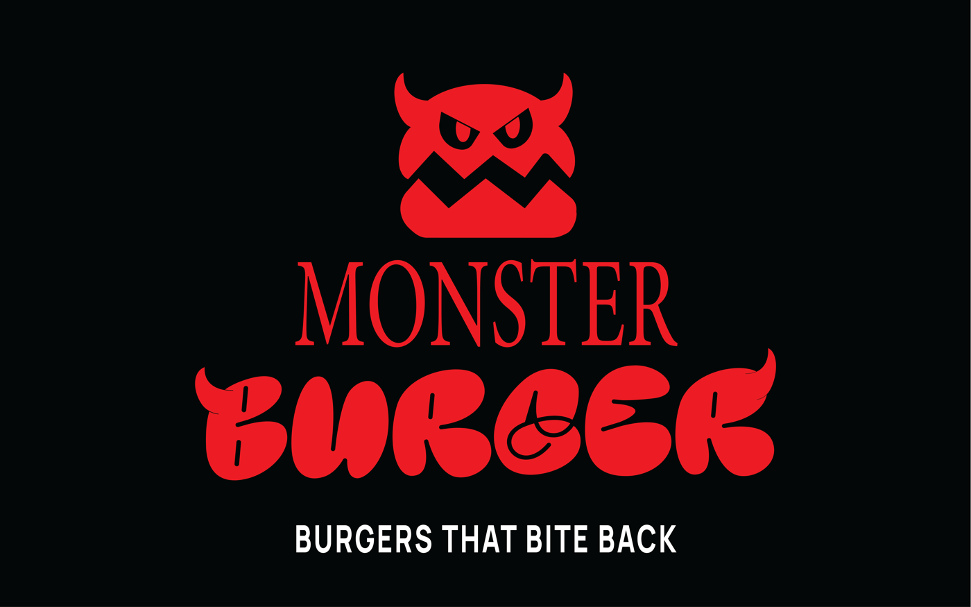 Monster Burger brand identity — page 10