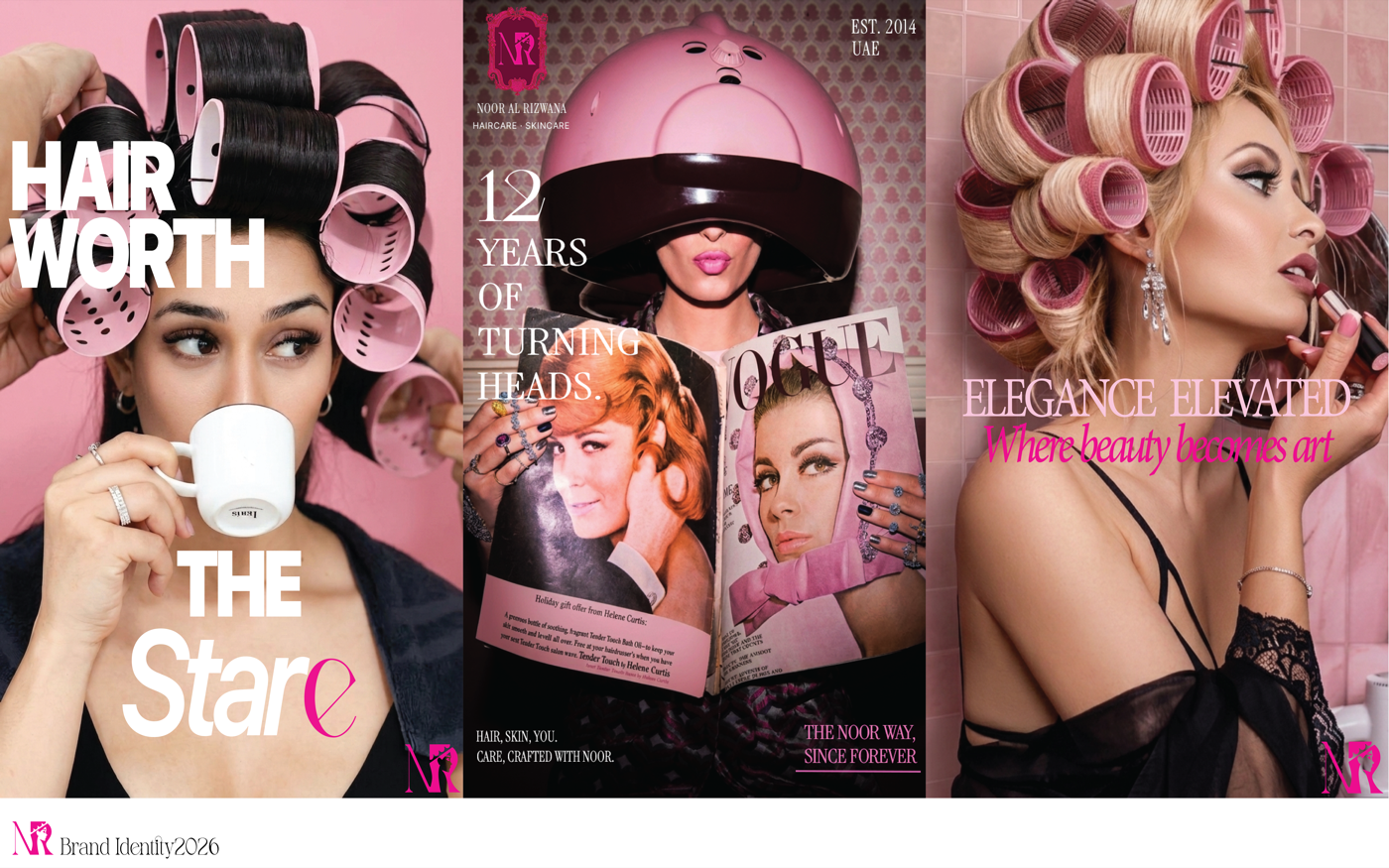 NOOR AL RIZWANA brand identity — page 2