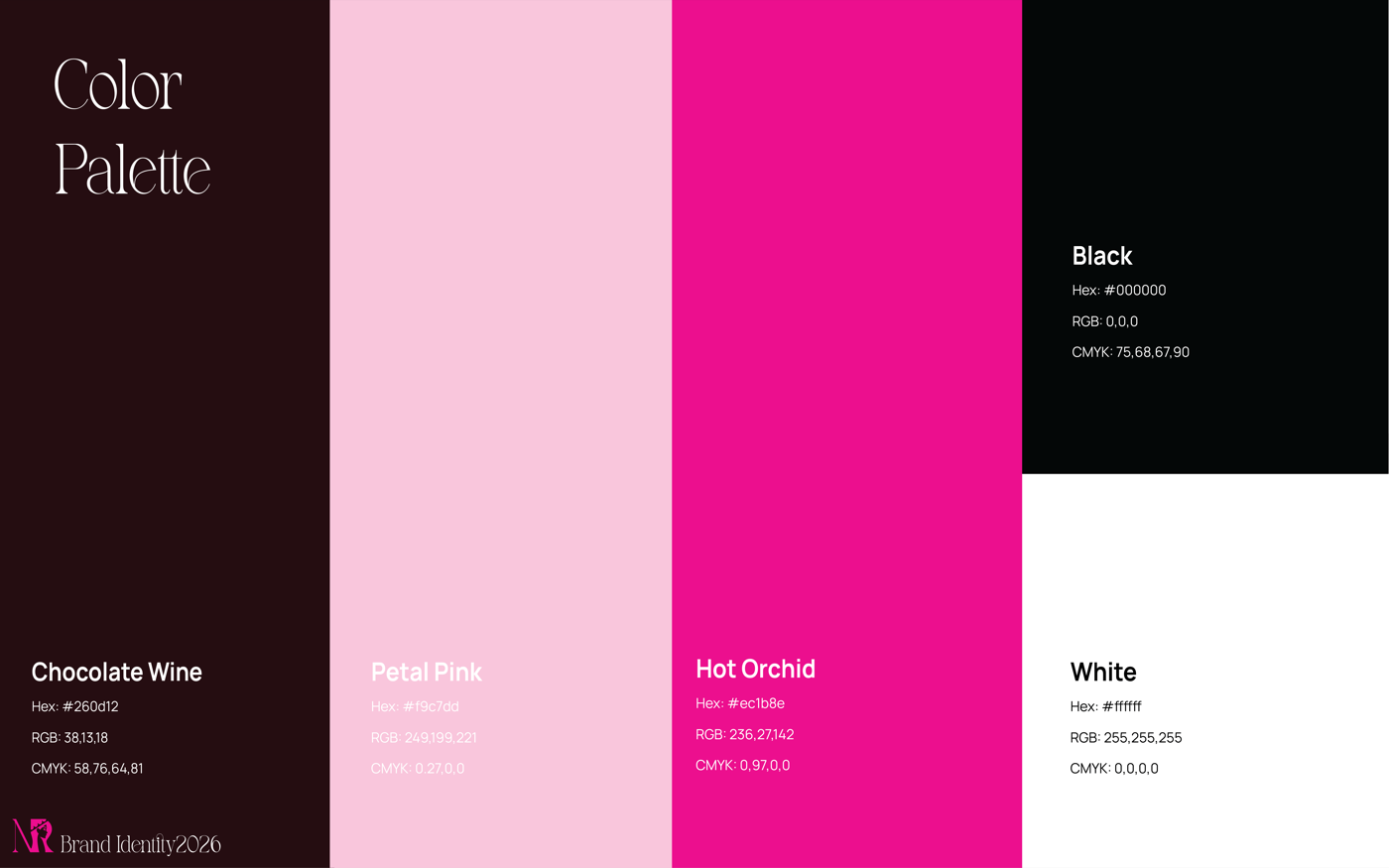 NOOR AL RIZWANA brand identity — page 4