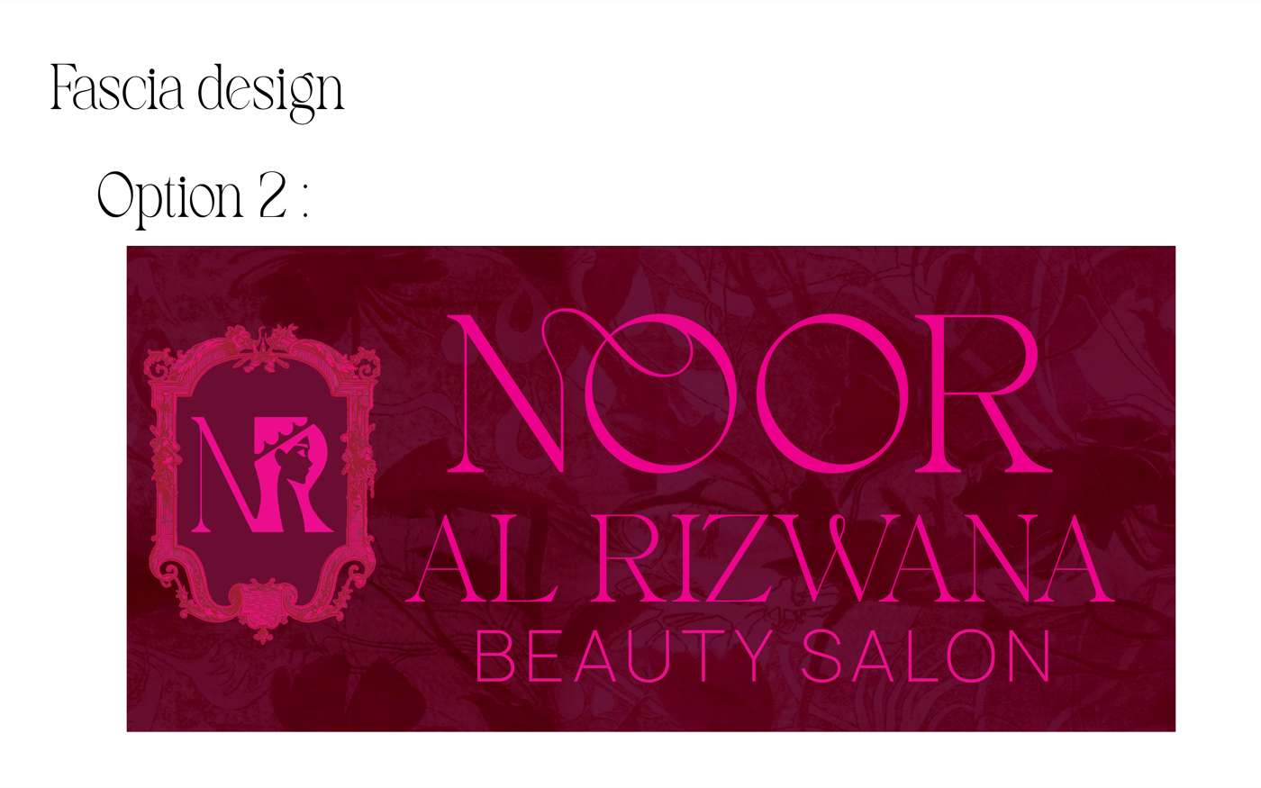 NOOR AL RIZWANA brand identity — page 8